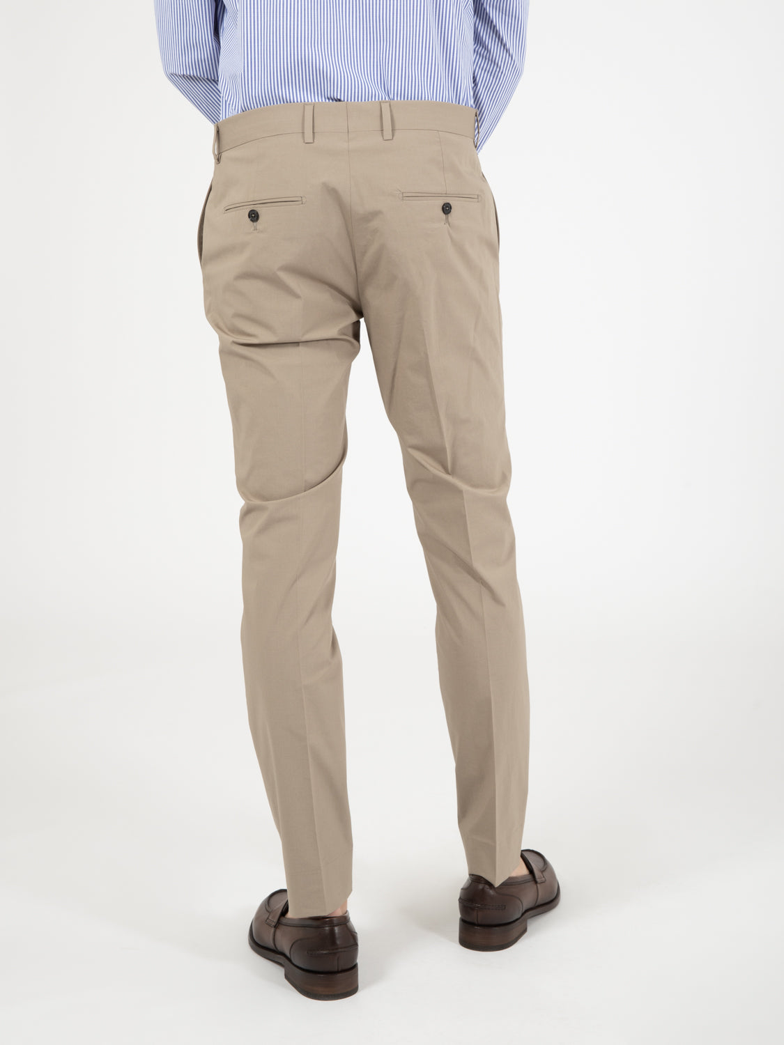 Pantaloni Alexander chino fango