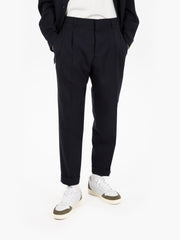 BE ABLE - Pantaloni fresco lana navy