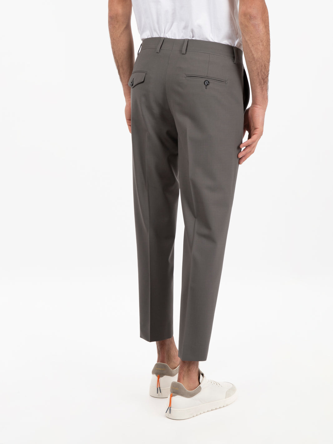 Pantaloni Mirko regular fango