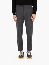 New Riccardo trousers in melange grey