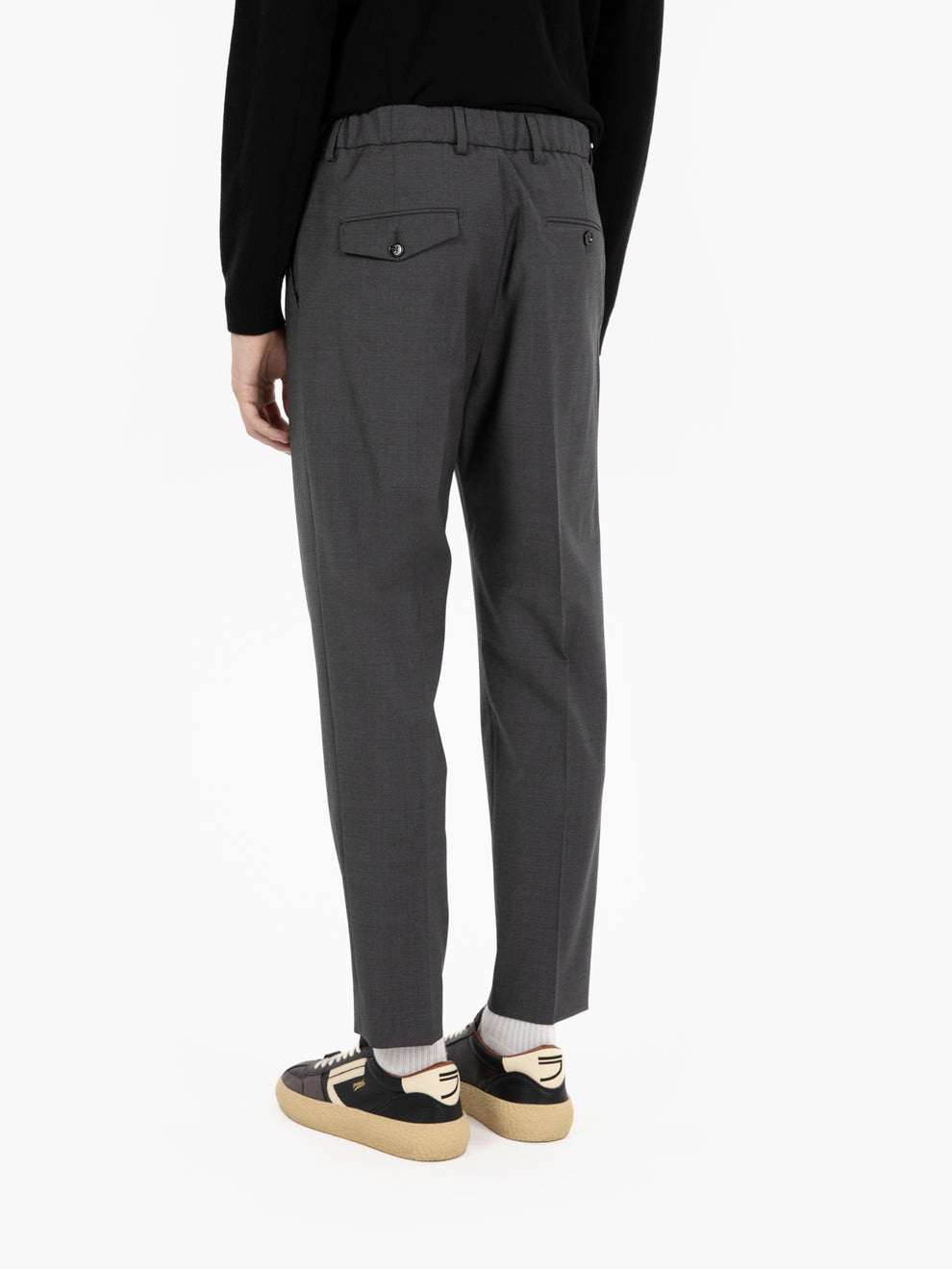 New Riccardo trousers in melange grey