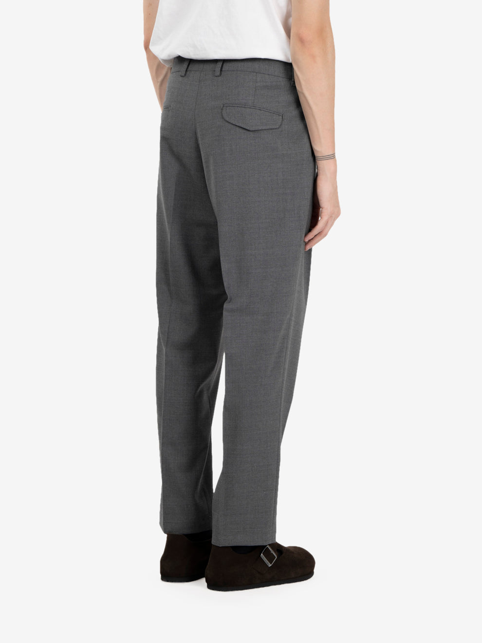 Pantaloni Raul grigio melange