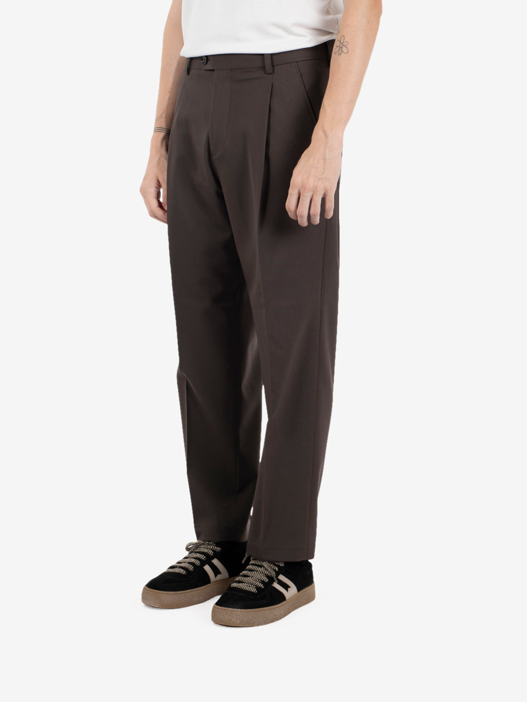 PANTALONE RAUL PENCE REVERSED BROWN BA-RAUL35_WBS_MARR