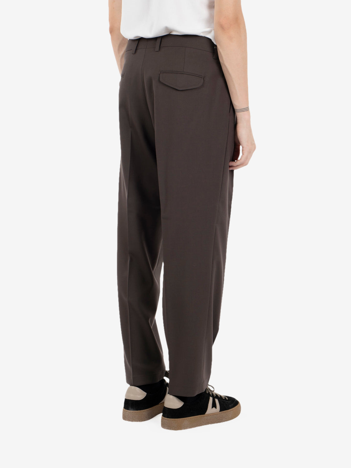 PANTALONE RAUL PENCE REVERSED BROWN BA-RAUL35_WBS_MARR