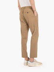 BE ABLE - Pantaloni Riccardo con coulisse beige