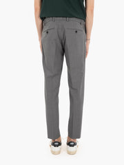 BE ABLE - Pantaloni Riccardo regular grigio medio