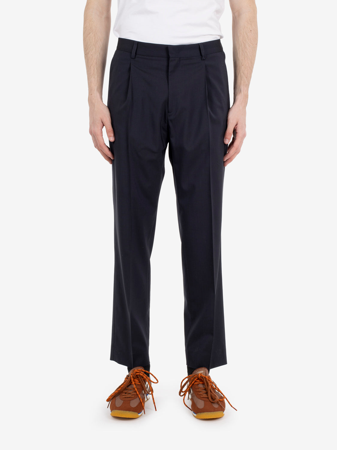 DARK BLUE SINGLE PENCE TROUSERS MT-SANDY_BLUSCR