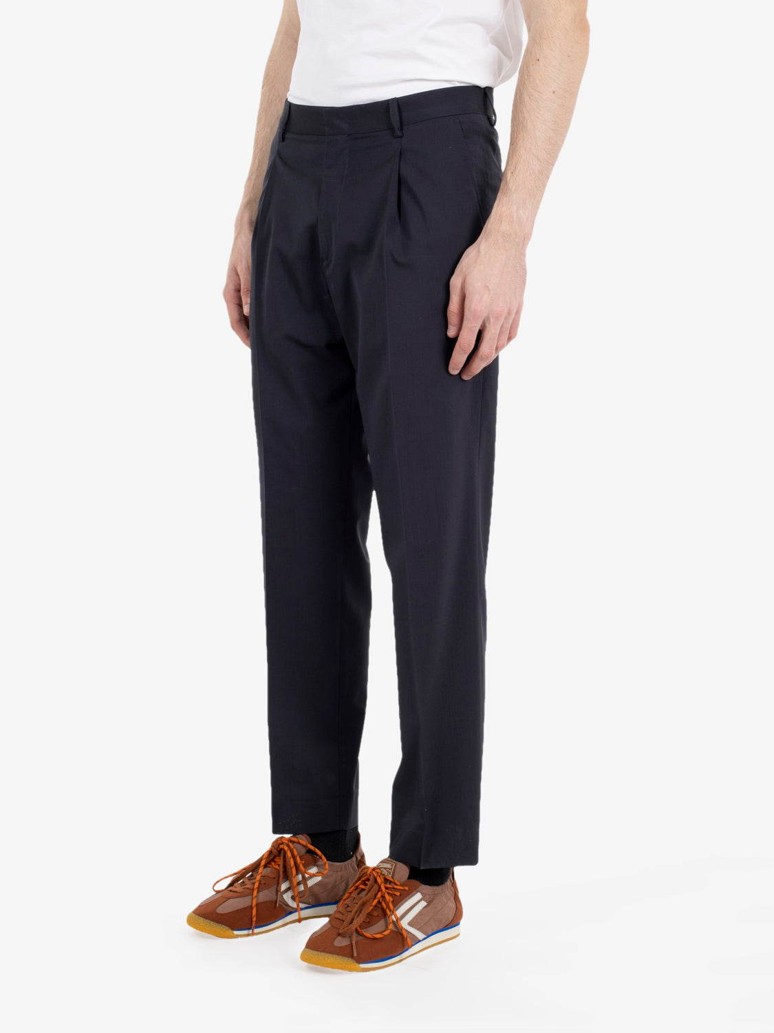 DARK BLUE SINGLE PENCE TROUSERS MT-SANDY_BLUSCR