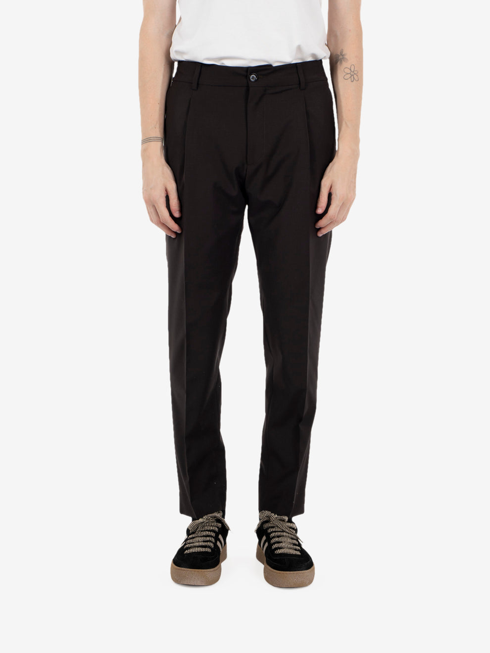 Pantaloni New Riccardo caffè