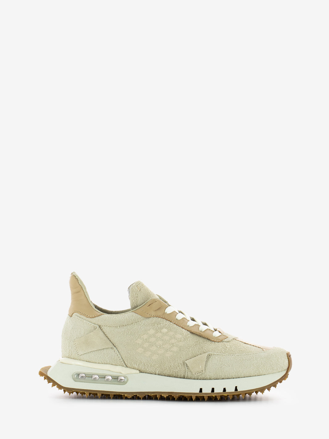 Sneaker Race suede beige