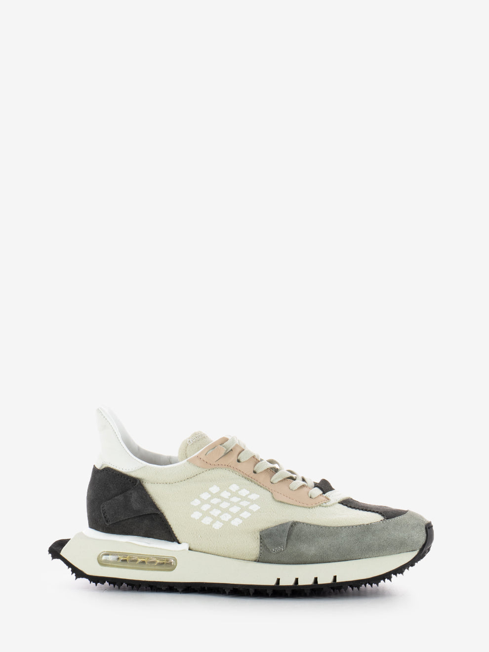 Sneakers Race 01 stone / grey