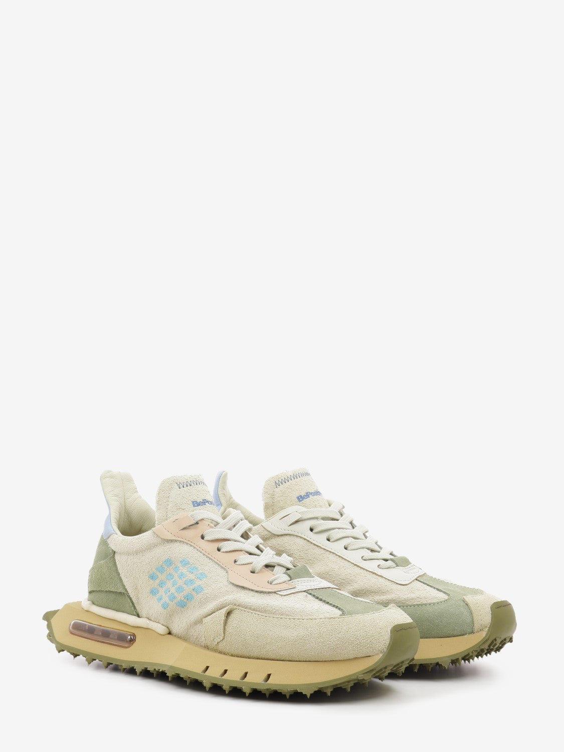 Sneakers Race stone / green