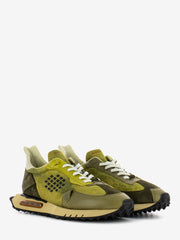 BE POSITIVE - Sneakers running Space Race military green