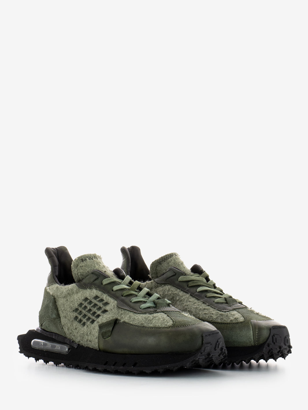 Sneakers Space Race military green