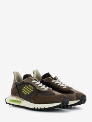 BE POSITIVE - Sneakers Space Race wing dark brown