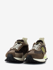 BE POSITIVE - Sneakers Space Race wing dark brown