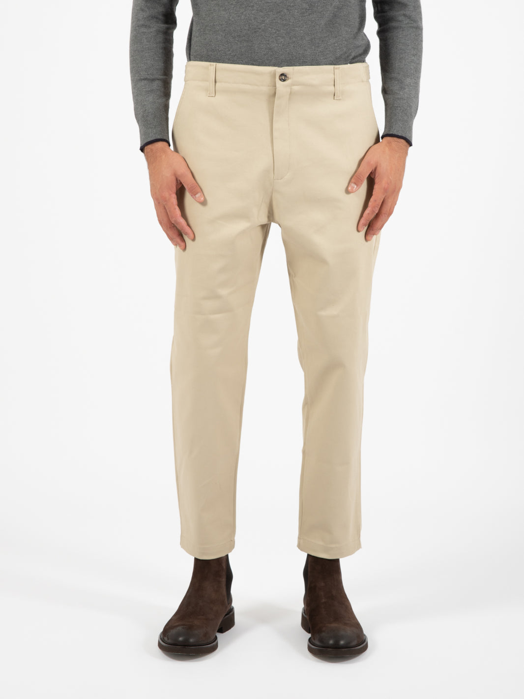 Pam beige trousers