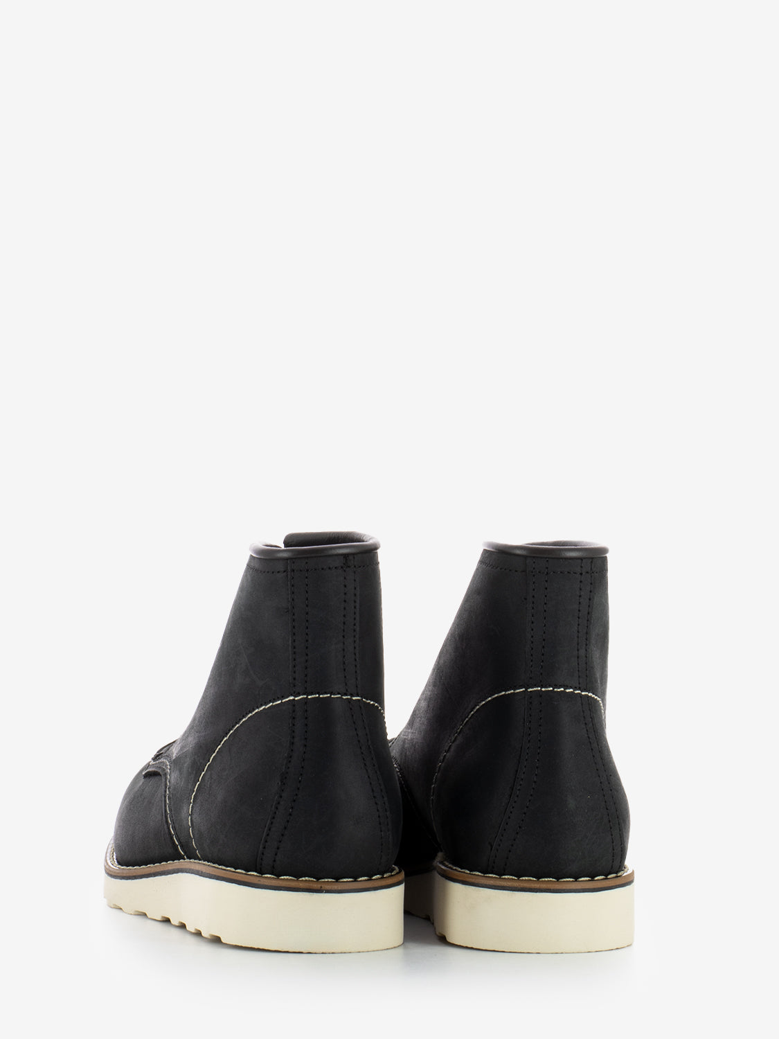 Polacchi stringati in pelle neri