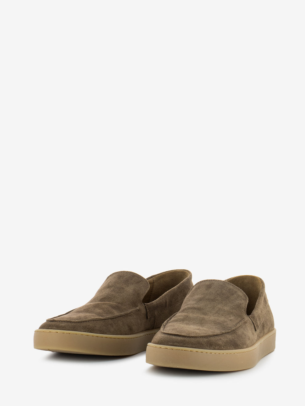 Slip-on camoscio siena