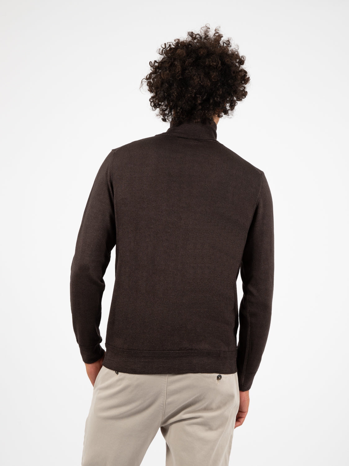 Maglione dolcevita old testa di moro