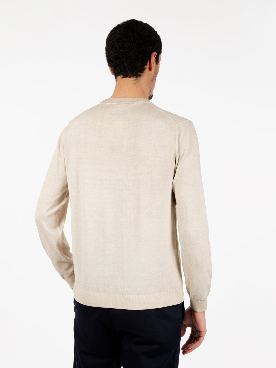 Maglione leggero basico beige