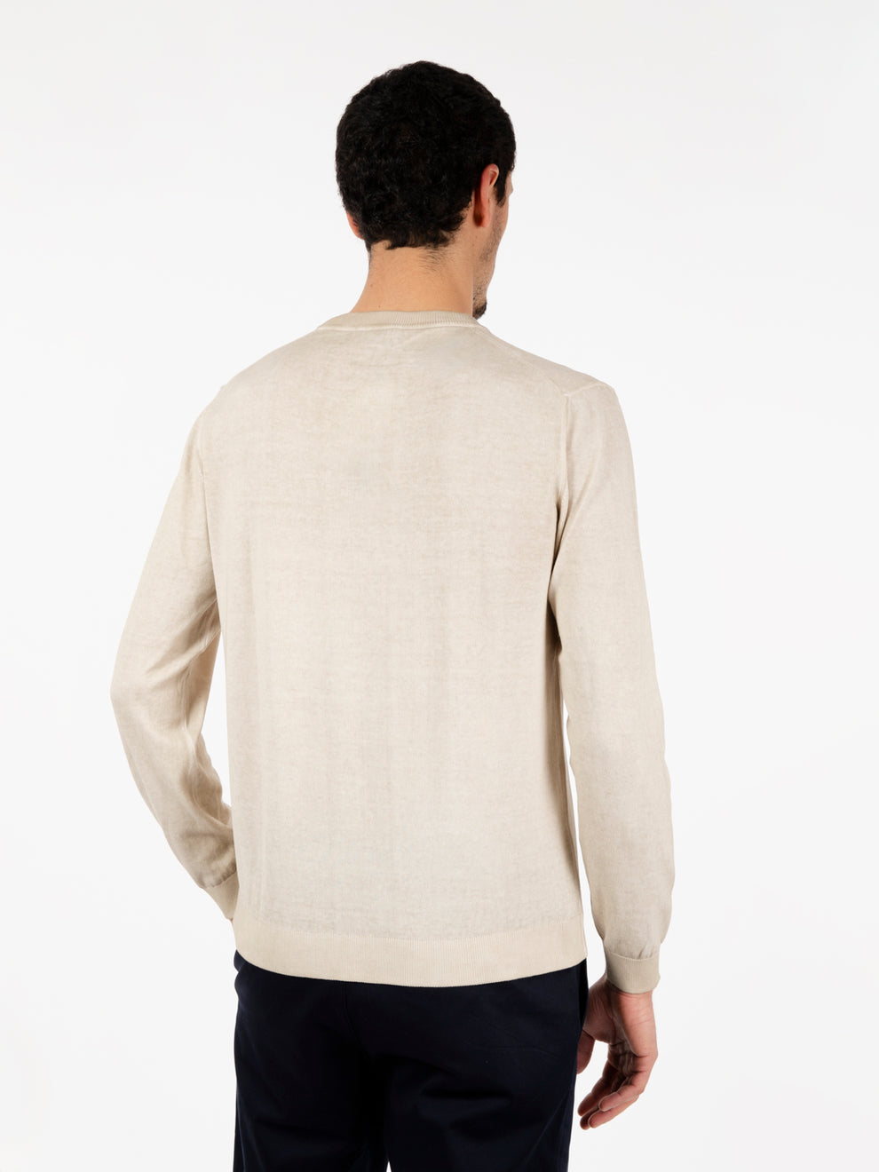 Maglione leggero basico beige