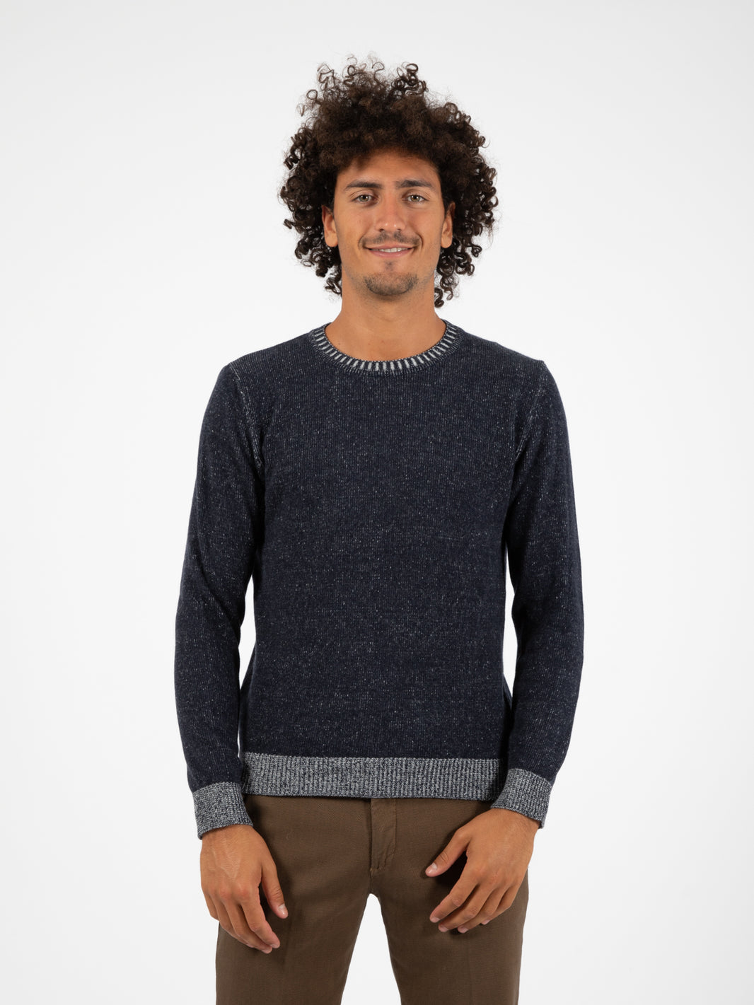 Maglione Vanisè latte / blu