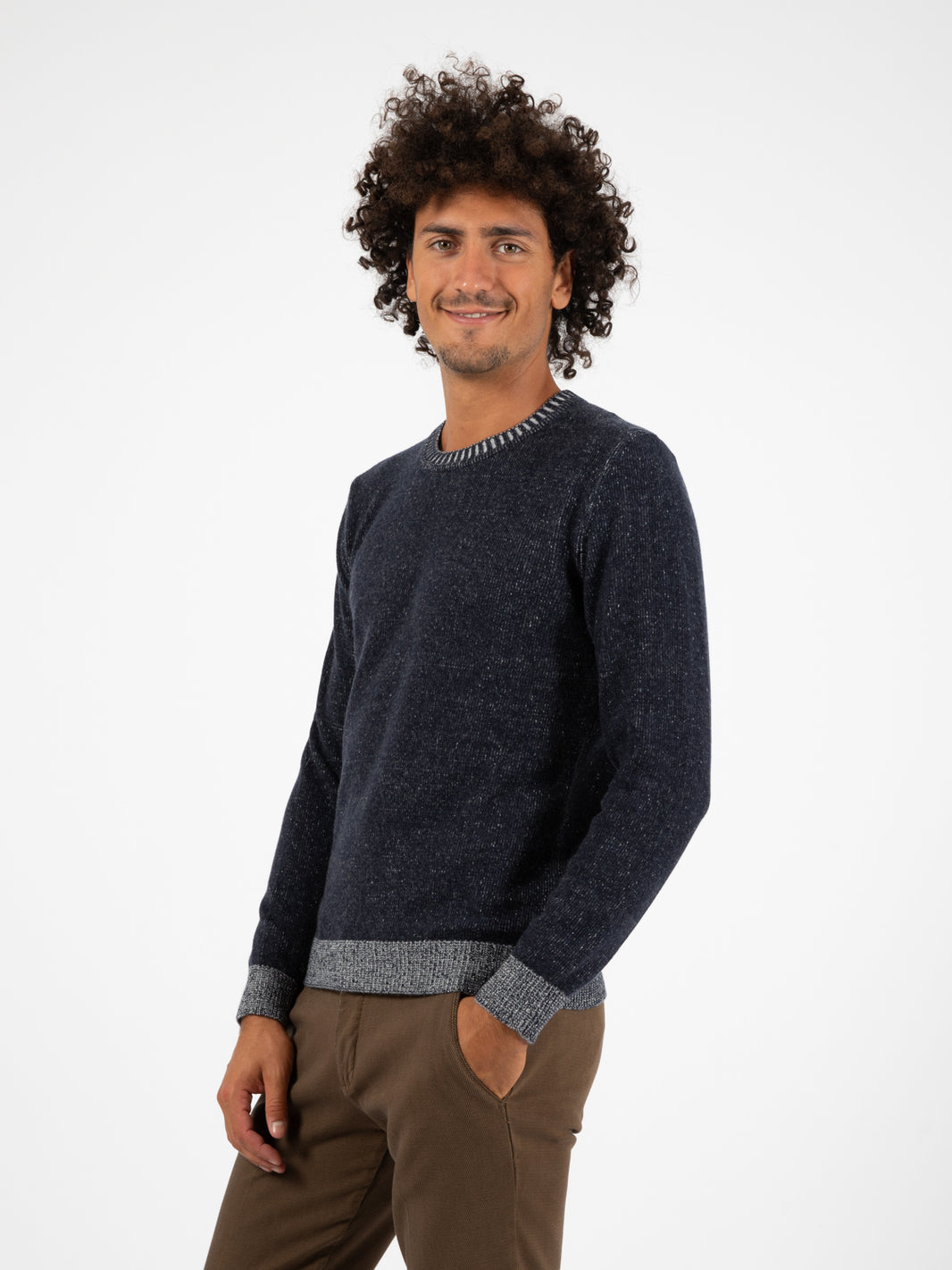 Maglione Vanisè latte / blu