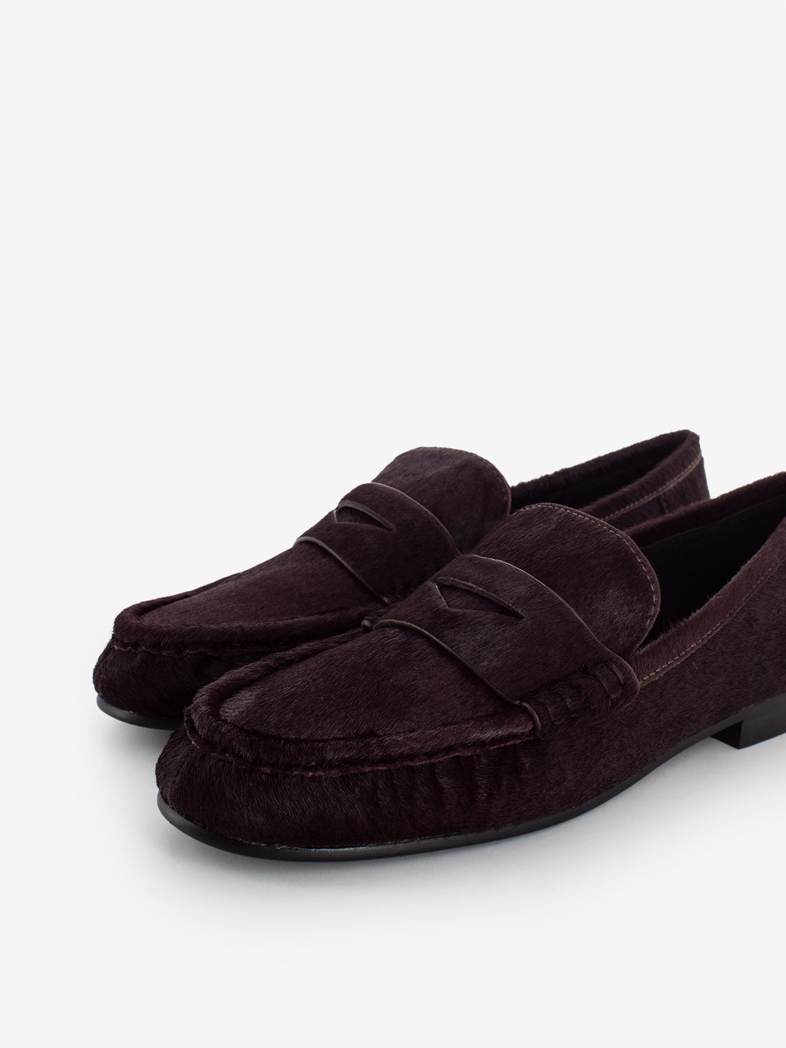 BURGUNDY PONY MOCCASIN 661Z90VK_BURGUNDI