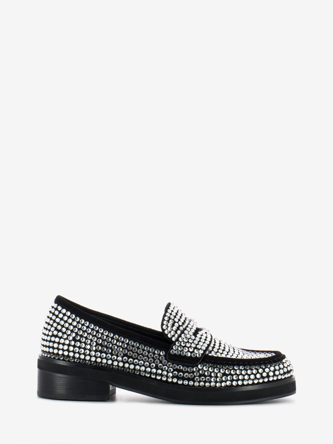 Jaya silver rhinestone moccasin