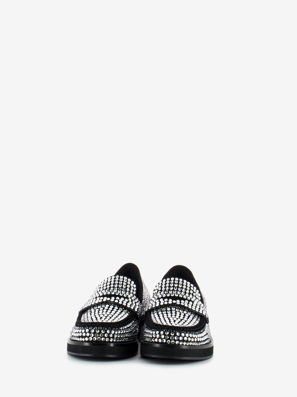 Jaya silver rhinestone moccasin