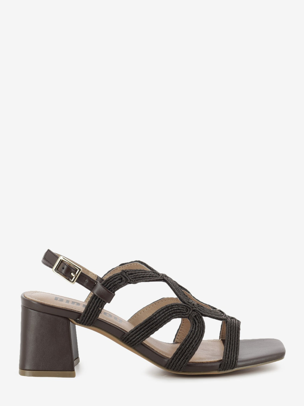 Meli Brown Heeled Sandals