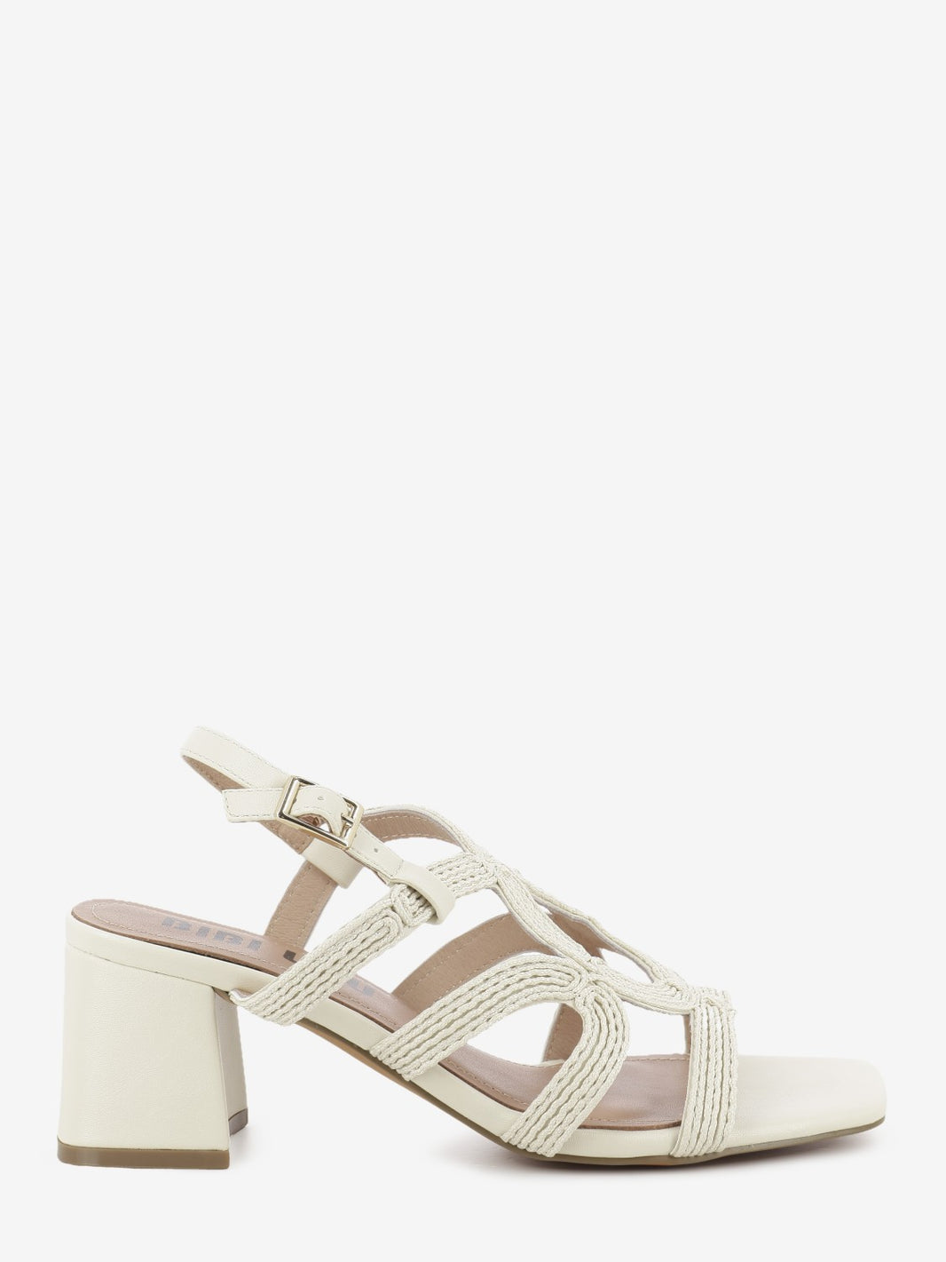 Meli off-white heeled sandals