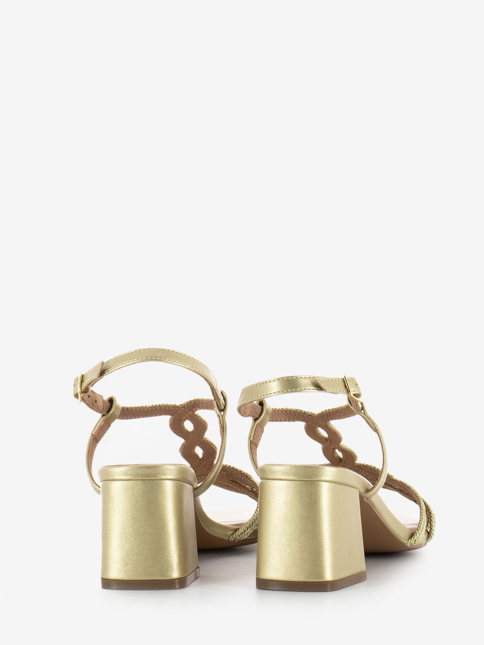T.50 gold braid sandals