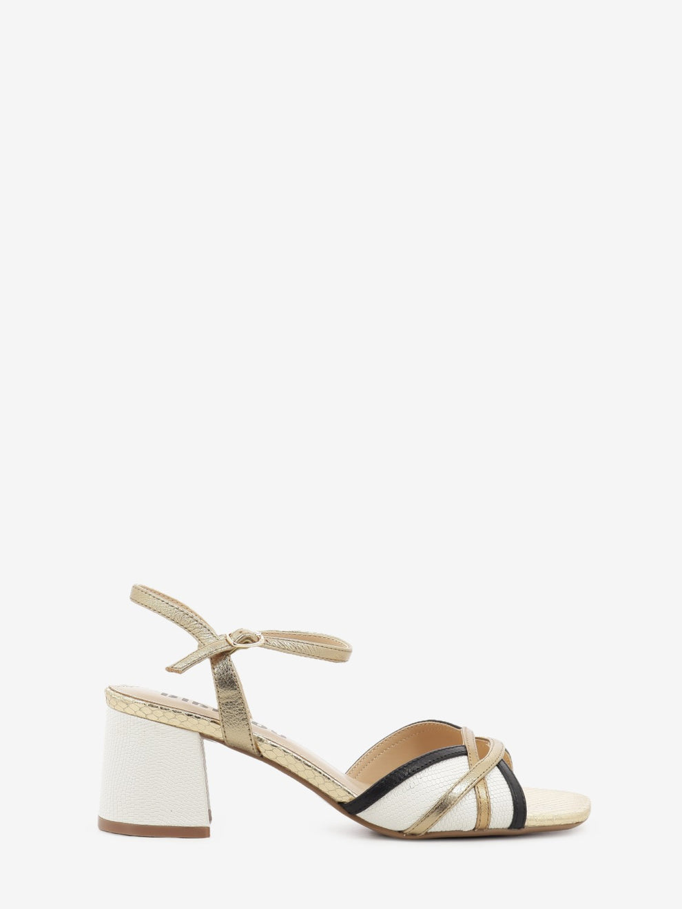Silou off-white heeled sandal