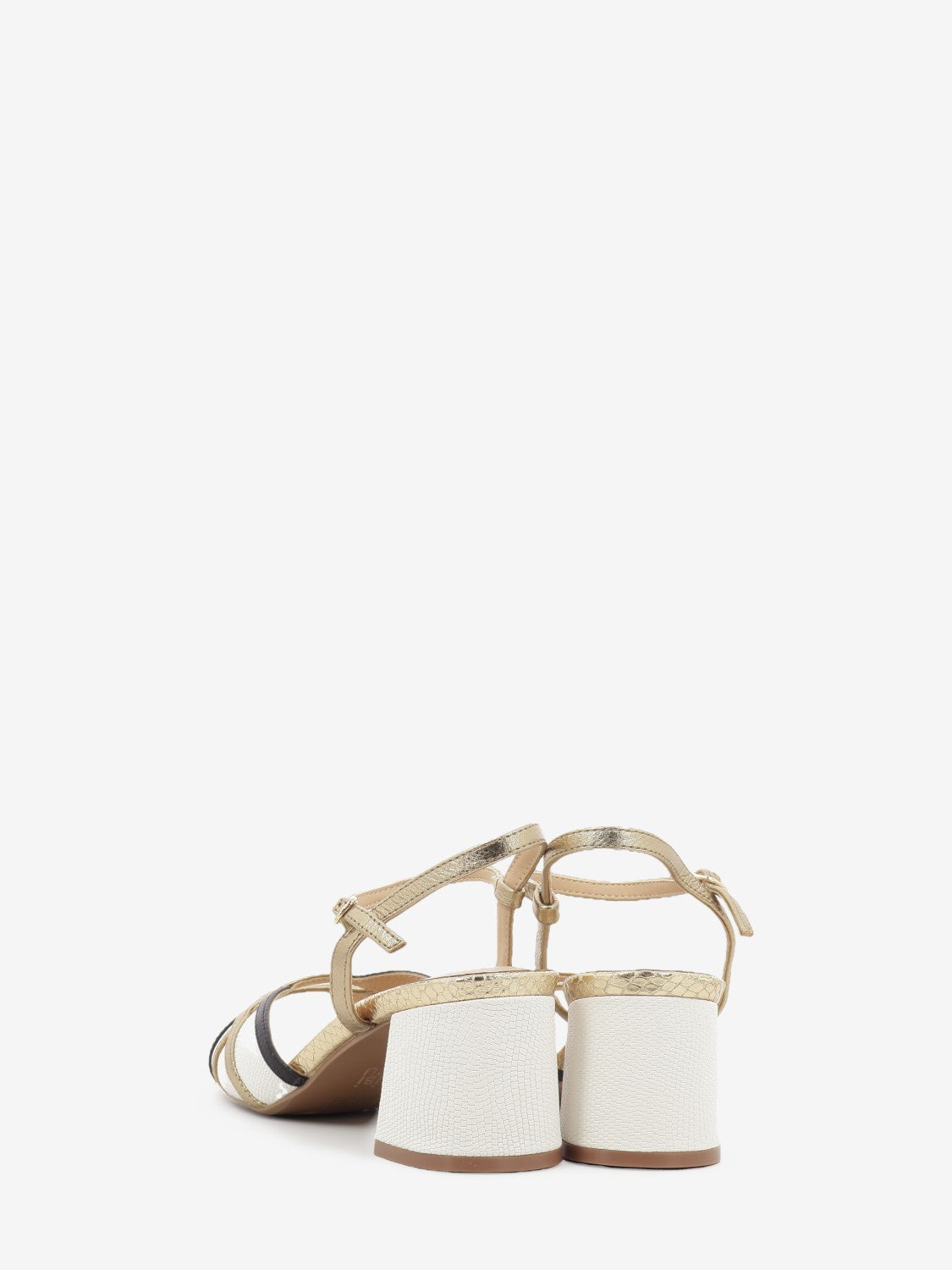 Silou off-white heeled sandal
