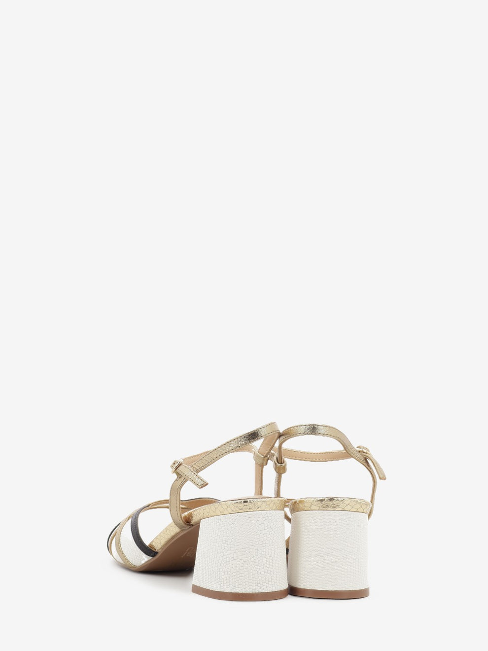 Silou off-white heeled sandal