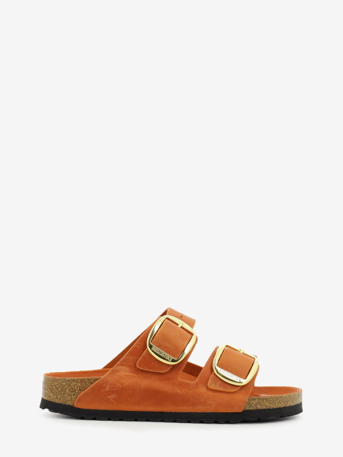 Arizona big buckle burnt orange oiled leather