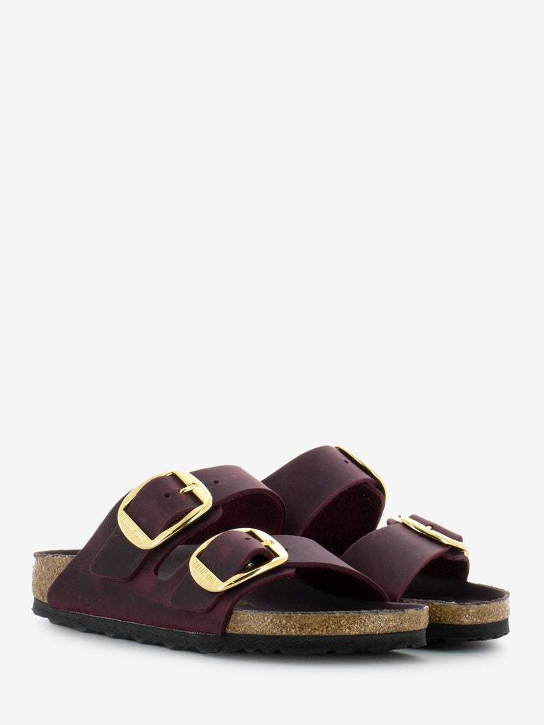 BIRKENSTOCK - Arizona Big Buckle oiled leather zinfandel