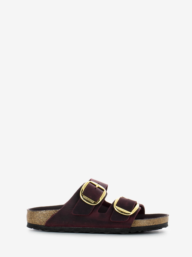 BIRKENSTOCK - Arizona Big Buckle oiled leather zinfandel