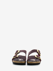 BIRKENSTOCK - Arizona Big Buckle oiled leather zinfandel