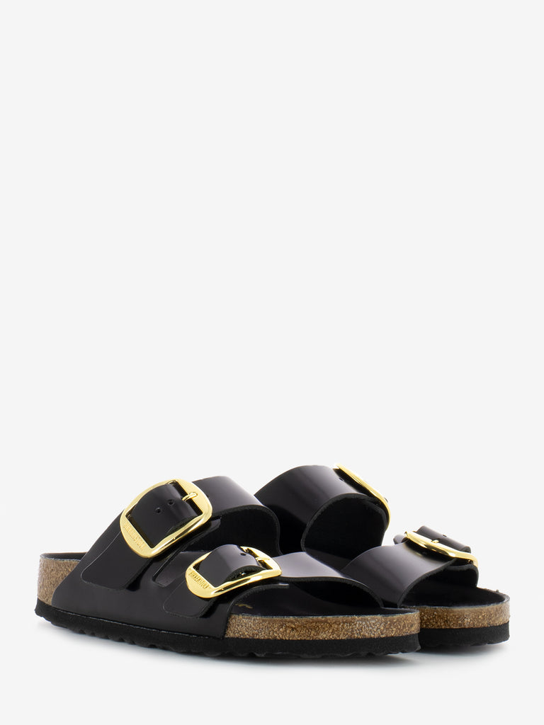 BIRKENSTOCK - Arizona big buckle shine black