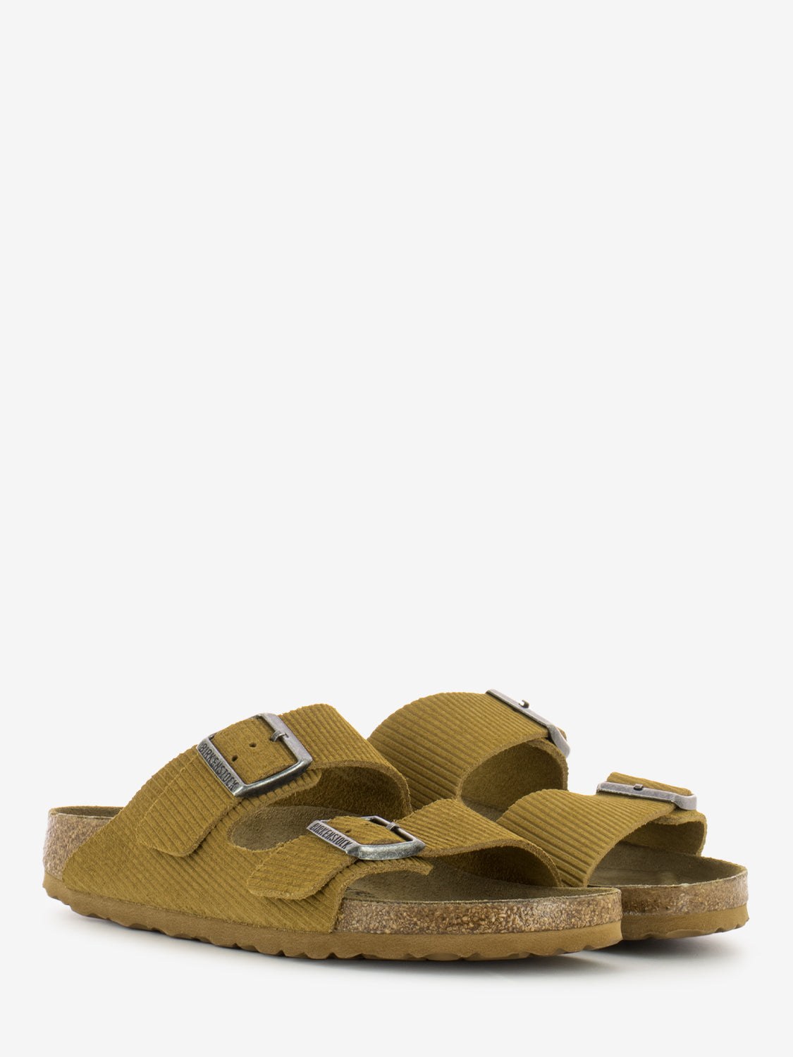 Arizona pelle scamosciata goffrata Corduroy Cork Brown