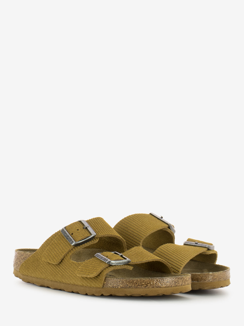 Arizona pelle scamosciata goffrata Corduroy Cork Brown