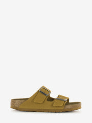 BIRKENSTOCK - Arizona pelle scamosciata goffrata Corduroy Cork Brown