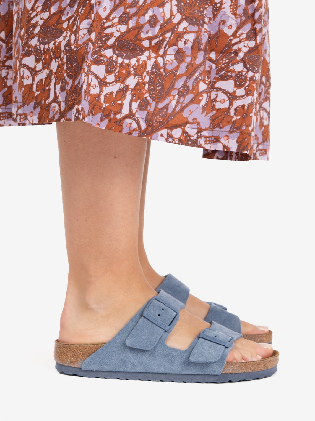 Arizona Suede Leather  Elemental Blue