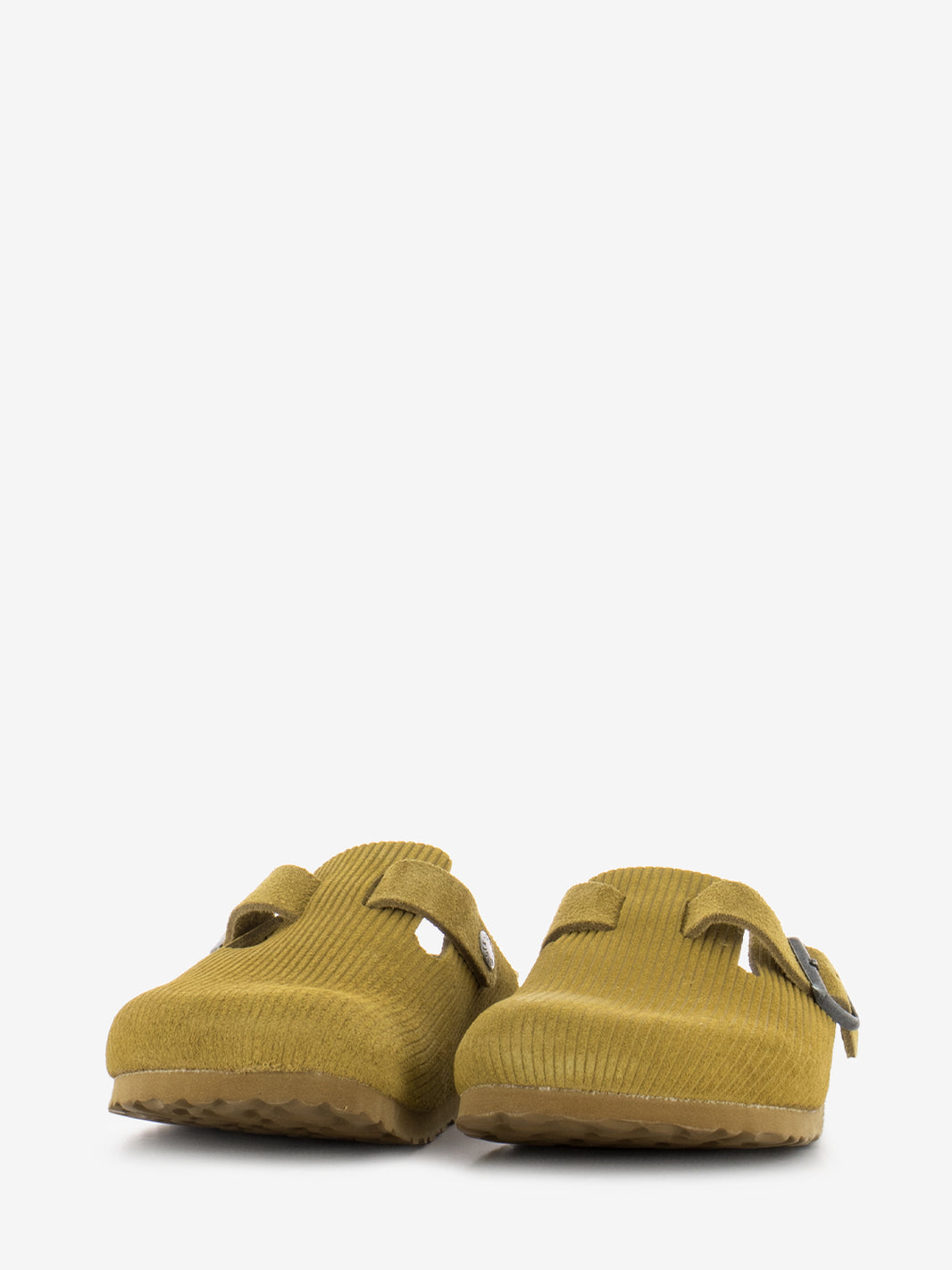 Boston Corduroy Cork Brown Suede Leather