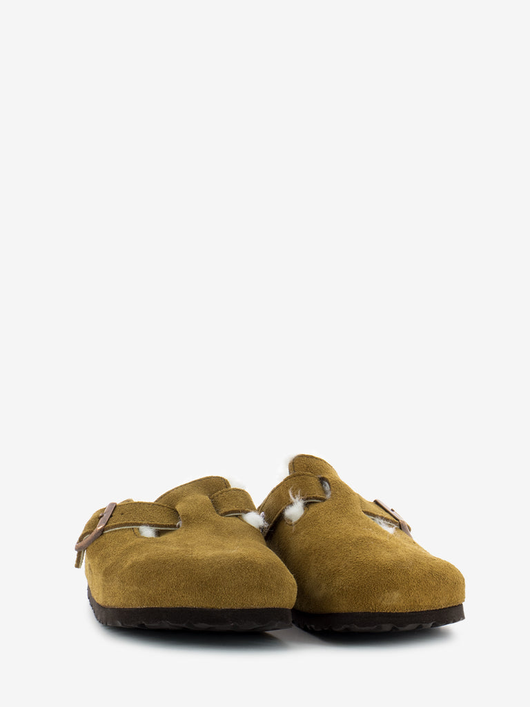 BIRKENSTOCK - Boston VL/Shearling cuoio