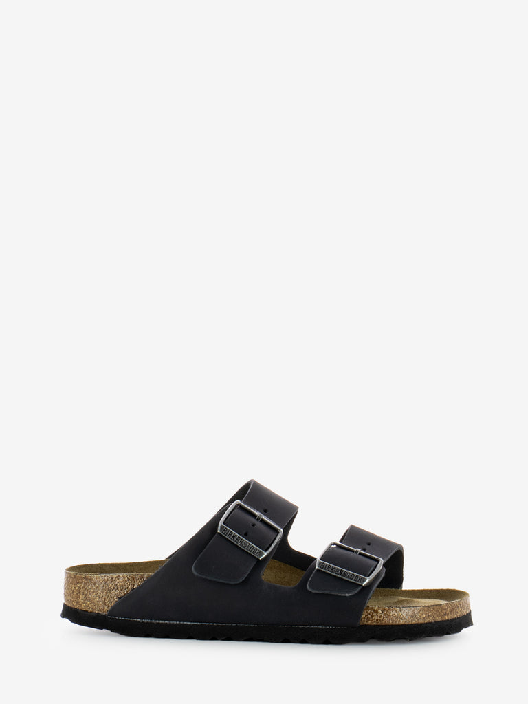 BIRKENSTOCK - Ciabatta Arizona pelle oliata black