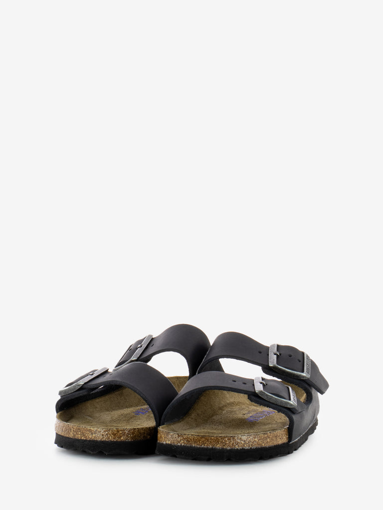 BIRKENSTOCK - Ciabatta Arizona pelle oliata black